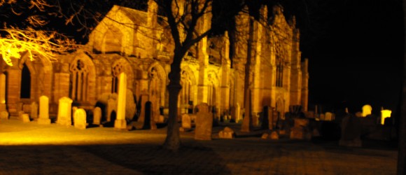 Melrose Abbey.