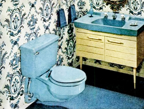 A 60's bathroom