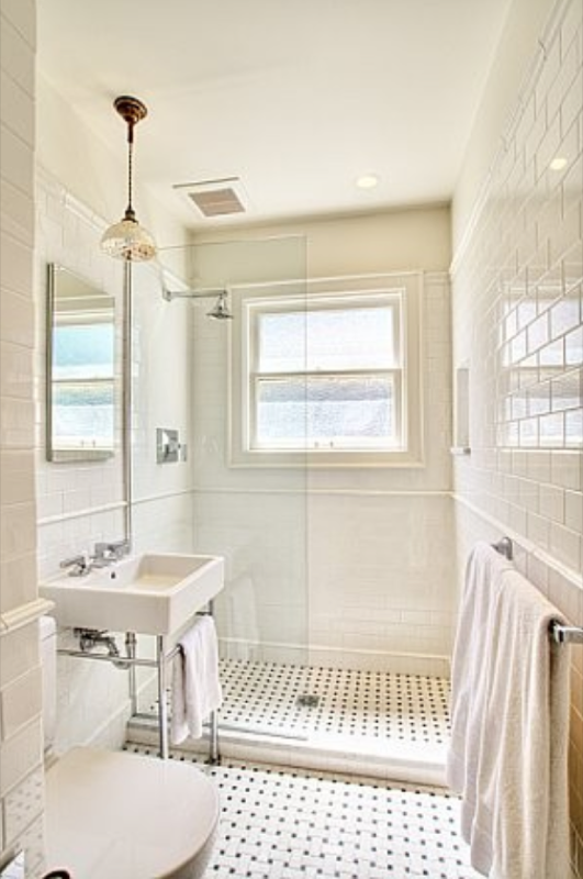 A fantastic small shower room